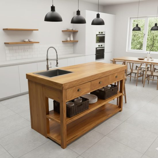 Ilha de Cozinha com Alma