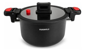 Panela de Cozimento Rápido Frigigold Titanium 4,5L com Tampa e Indução - Frigigold Titanium
