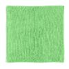 O pano de microfibra verde pode ser utilizado na limpeza seca ou úmida para remover a sujeira e gordura de superfícies de diversos tipos.