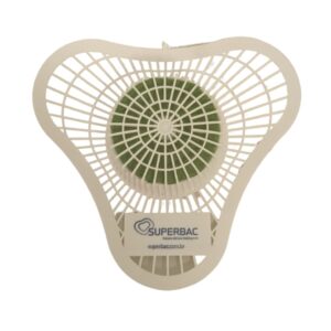 O BioMic Superbac é ideal para degradação de resíduos orgânicos e redução de odores no pré-tratamento em descargas de mictórios em um fundo branco