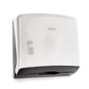 Dispenser papel toalha interfolhas ideal para qualquer tipo de ambiente. Fácil de instalar e reabastecer e ótima capacidade de armazenamento.