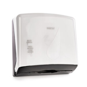 Dispenser papel toalha interfolhas ideal para qualquer tipo de ambiente. Fácil de instalar e reabastecer e ótima capacidade de armazenamento.