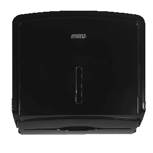 Dispenser Lunes Design - Papel Toalha Interfolhado (Preto)